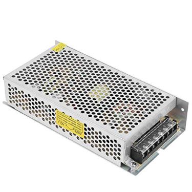 Imagem de Luqeeg Fonte de Alimentação de Comutação de Proteção contra Sobrecarga 10A para Barra de Luz LED DC5V 50W Rádio, Resfriamento Natural (S-100-5 (5V/20A/100W) CA110/220V±15%)