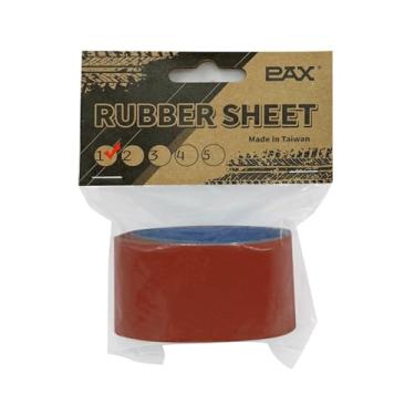 Imagem de PAX 2 peças 38 x 304 mm Red Classic Nature Rubber Patches, folha de borracha natural, adequado para bicicletas sem câmara de ar, tubo clincher de bicicleta