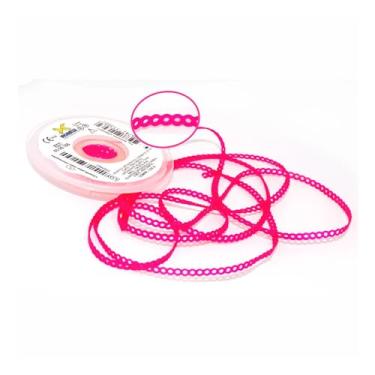 Imagem de Elástico Borrachinha Aparelho Ortodôntico Corrente Curto 1.5 metros