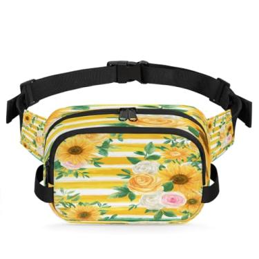 Imagem de Pochete de decoração étnica mandala para mulheres e homens com alça ajustável, bolsa transversal, bolsa de peito, bolsas de bumbum, Cor 5