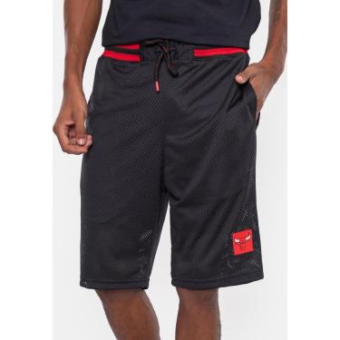 Imagem de Bermuda NBA Sintética Team Logo Chicago Bulls Masculino-Masculino