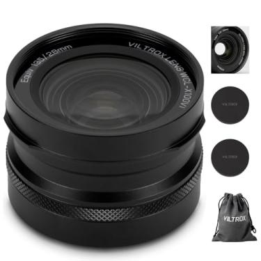 Imagem de VILTROX WCL-X100VI lente de Conversão Grande Angular, 0.8X lente Grande Angular de Reconhecimento Automático para Fujifilm Câmeras X100VI, X100V, X100F, X100S, X100