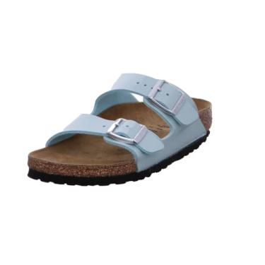 Imagem de BIRKENSTOCK Arizona BF Patent Mules Feminino, Verde Surf Patente, 37 EU Schmal