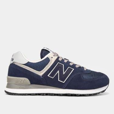 Imagem de Tênis New Balance 574 Masculino, Marinho, 40