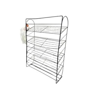 Imagem de Organizador Aramado Para Peças Íntima 4 Compartimento - Preta - TOP RI