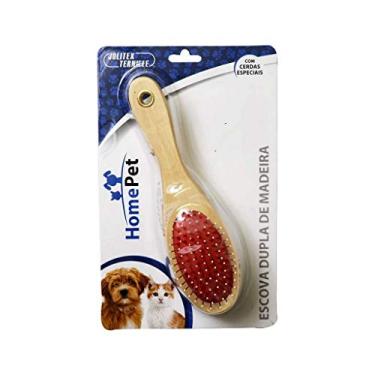 Imagem de Escova Tira Pelo Para Cães e Gatos Dupla