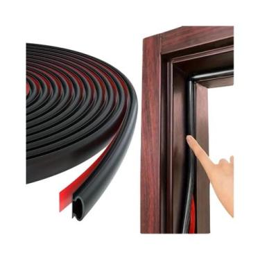 Imagem de Tira de vedação de borracha para portas/janelas, isolamento acústico a