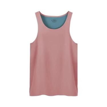 Imagem de Camiseta Sem Costura Slim Fit Respirável Para Homens, Regata De Verão 