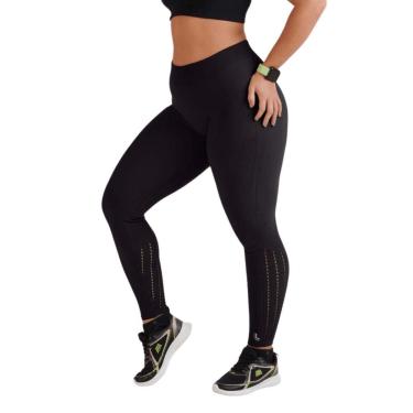 Imagem de Calça Legging Academia Lupo Esportes Corrida Mini Furos Transpirável-Feminino