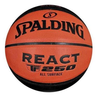 Imagem de Bola De Basquete Spalding React Fiba Tf-250 Tamanho 7-Unissex