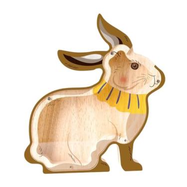 Imagem de Ｂｅｓｇａ Cofrinho em forma de porquinho, enfeite de aniversário para decoração de casa, centro de mesa, estátua de pote para economizar, ideal para sala de, Coelho