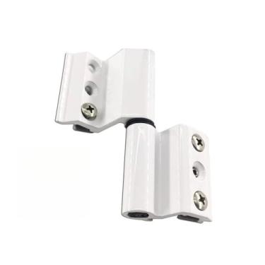 Imagem de Dobradiça de porta de alumínio com ponte quebrada, dobradiça de porta de liga de