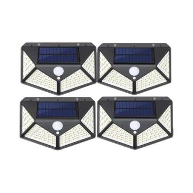 Imagem de Luzes Solares Externas 100 LED Com Sensor De Movimento, Lâmpada De Par