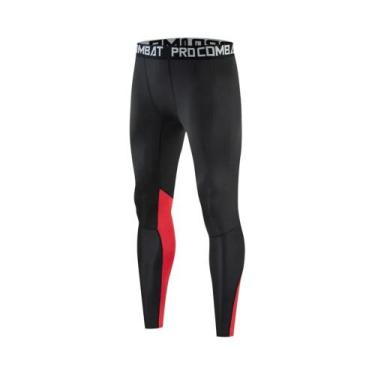 Imagem de Calças De Compressão Para Corrida Masculinas De Secagem Rápida, Roupas