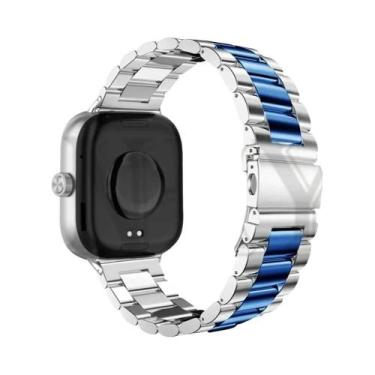 Imagem de Pulseira De Aço Inoxidável Redmi Watch 4 Xiaomi Mi Band 8 pro SmartWat