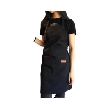 Imagem de 1pc avental de poliéster, artesanato de açougueiro, cozimento chef coz