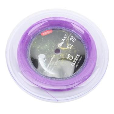 Imagem de SPYMINNPOO Corda de Raquete de Badminton de Nylon Elástico Alto para Tiros Potentes, Comprimento de 200 M, Design de Cores Brilhantes (#4)