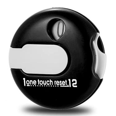 Imagem de Contador de Tacadas Golfe Pequeno Pontuação Anexo Simples Marcador Um Clip Reset no Luva Bolsa Carrinho ABS