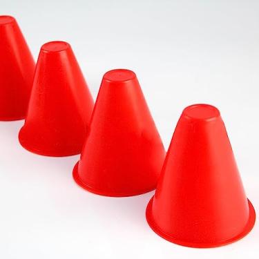 Imagem de SPYMINNPOO Cones de Obstáculo de Futebol para Equipamentos de Treinamento, Barril de Marca de Skate Durável para Esportes, Cor Brilhante, Adequado para Esportes Ao Ar Livre (#2)