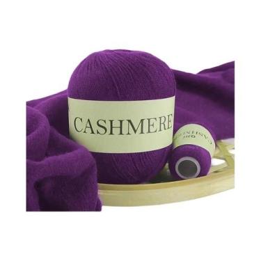 Imagem de Gorro De Bebê Em Lã De Cashmere, 3 Peças De Fios De Crochê Tricotados 