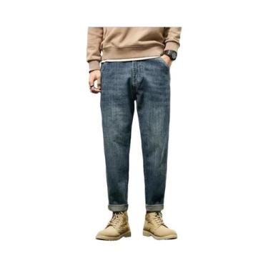 Imagem de Calças Harem Masculinas Soltas E Versáteis Para Outono E Inverno, Jean