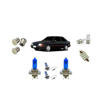 Imagem de Kit Lâmpada Super Branca Escort Alto Baixo Milha