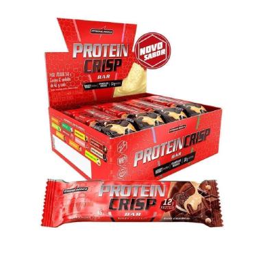 Imagem de Protein Crisp Bar Duo Crunch - Integralmédica 12 un.-Unissex