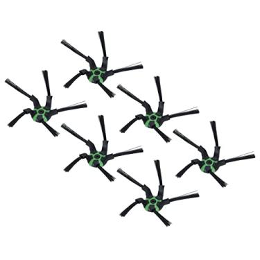 Imagem de 6pcs Pincéis Lateral de Substituição para Série S9 Peças Robô Aspirador ABS Fácil Instalar e Limpar