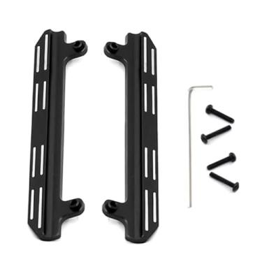 Imagem de MYHWDRNU Peças de carro RC compatíveis com Suzuki para JIMNY 1/16 RC Crawler Parts Black Metal Side Pedal Sliders Acessórios de atualização de carro RC