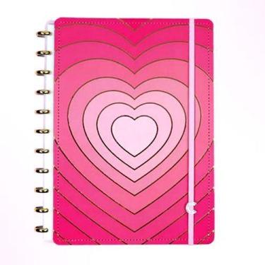 Imagem de Caderno Inteligente Ci Golden Love Rosa Grande