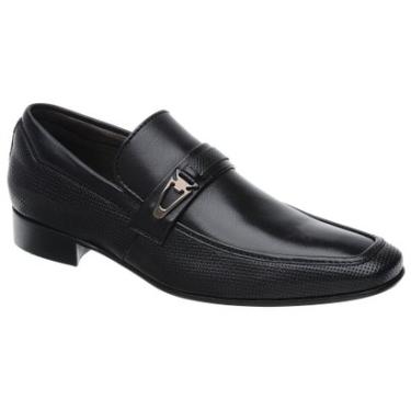 Imagem de Sapato Social Scatamacchia em Couro Carneiro com Fivela-Masculino