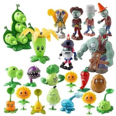 Imagem de Figuras de Ação Plants vs. Zombies 2 - Conjunto de Brinquedos de Silic