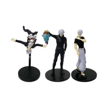 Imagem de Figuras De Ação De Anime Jujutsu Kaisen Gojo Fushiguro Megumi Em PVC D