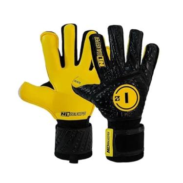 Imagem de Luva de Goleiro Profissional N1 Cronos (Amarelo, 9)