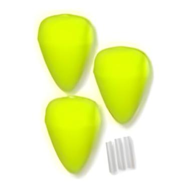 Imagem de Boia Lambari Boias Barão Amarela N.7 C/ 3 Unidades