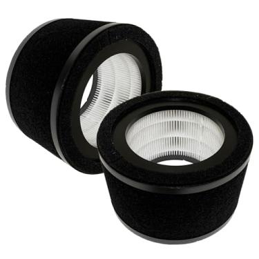 Imagem de Filtro FLT4200 para filtro purificador de ar GermGuardian AC4200 L HEPA com H13 True HEPA, pacote com 2 unidades de substituição ac4200w