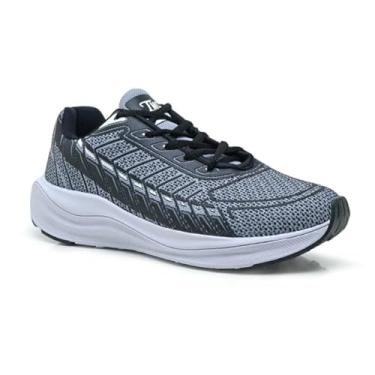 Imagem de Tênis Dynamic Fit 2 – Alta Performance, e Leveza Total (Cinza/Preto, BR, Adulto, Numérico, 34)