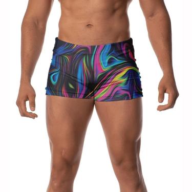 Imagem de Sunga Boxer Masculina Estampada Box Praia Adulto Original W2-Masculino