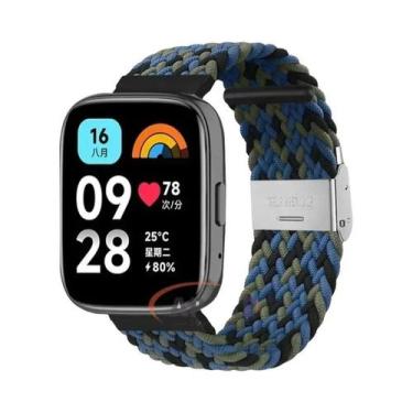 Imagem de Pulseira Elástica Trançada De 22mm Para Redmi Watch 3/5 Lite, Ajustáve