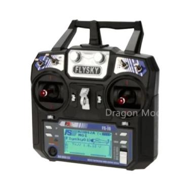Imagem de Transmissor FLYSKY FS-i6 6CH 2.4G Com Receptor iA6 iA6B X6B A8S R6B iA