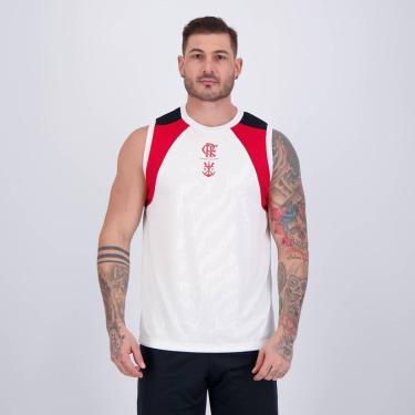 Imagem de Regata Flamengo Raízes Branca-Masculino