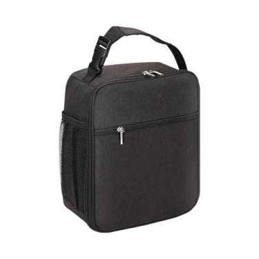 Imagem de Lancheira Térmica Portátil De Grande Capacidade Reutilizável Em Tecido