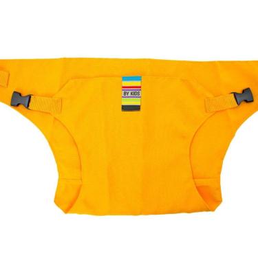 Imagem de Cinto Alimentação Infantil Segura Bebe Na Cadeira Portatil Amarelo Amarelo
