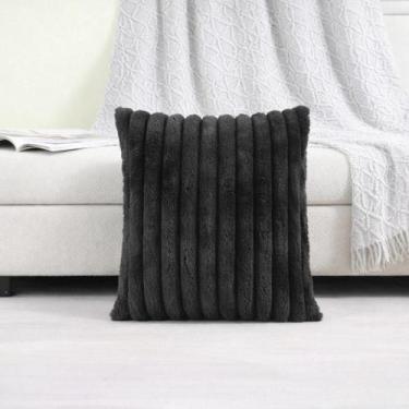 Imagem de Capa P/ Almofada Pelúcia Wave Soft 2 lados - 40 X 40 CM - S DECOR, Pre