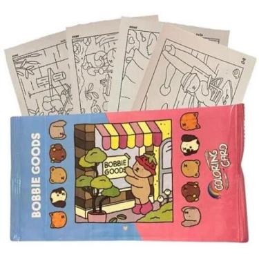 Imagem de Bobbie goods coloring cards com 4 cartões, 3