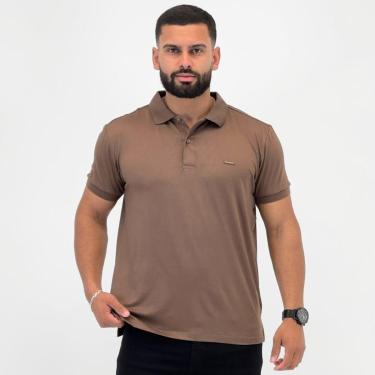 Imagem de Camisa Polo Gangster Básica Manga Curta Masculina-Masculino