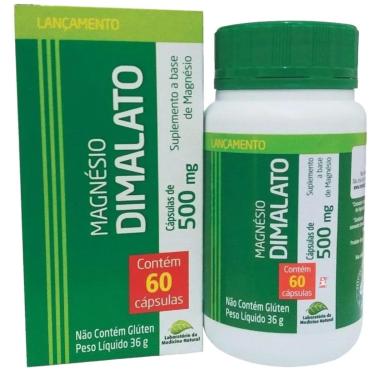 Imagem de MAGNESIO DIMALATO 60 CÁPSULAS - MEDINAL-Unissex