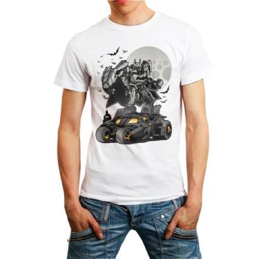 Imagem de Camiseta heróis hulk batman capitão américa coringa deadpool camisa ma