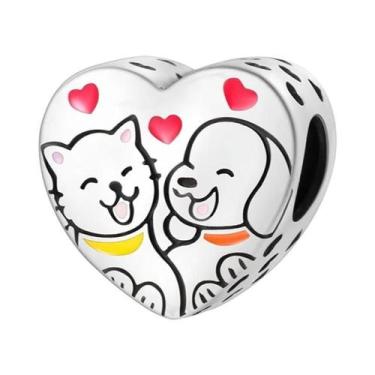 Imagem de Pingentes De Osso De Patinha De Bulldog Francês Em Prata 925 Para Joia