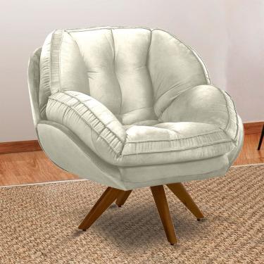 Imagem de Poltrona Evora Base Giratoria Movellu Home